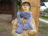 Amber's Plaited Scarf
