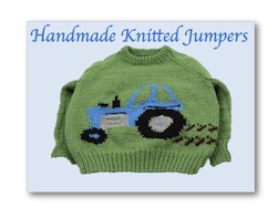 Hand knitted Jumpers; Nixneedles UK