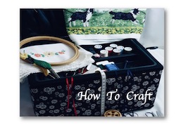How to Craft, instructions for Crafting; Nixneedles UK