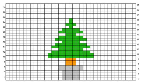 christmas tree jumper pattern