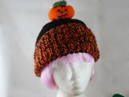 pumpkin bobble hat