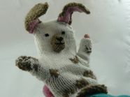 Easter Bunny hand Puppet